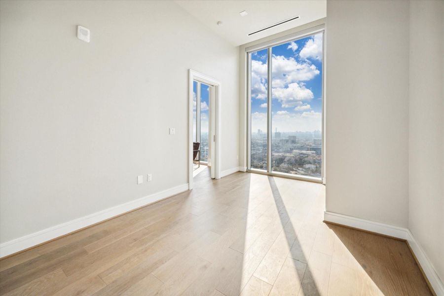 Exclusive private lounge within the primary suite.