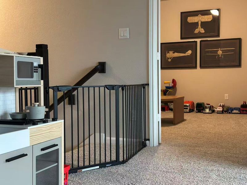 View from Stair to Flexible Room