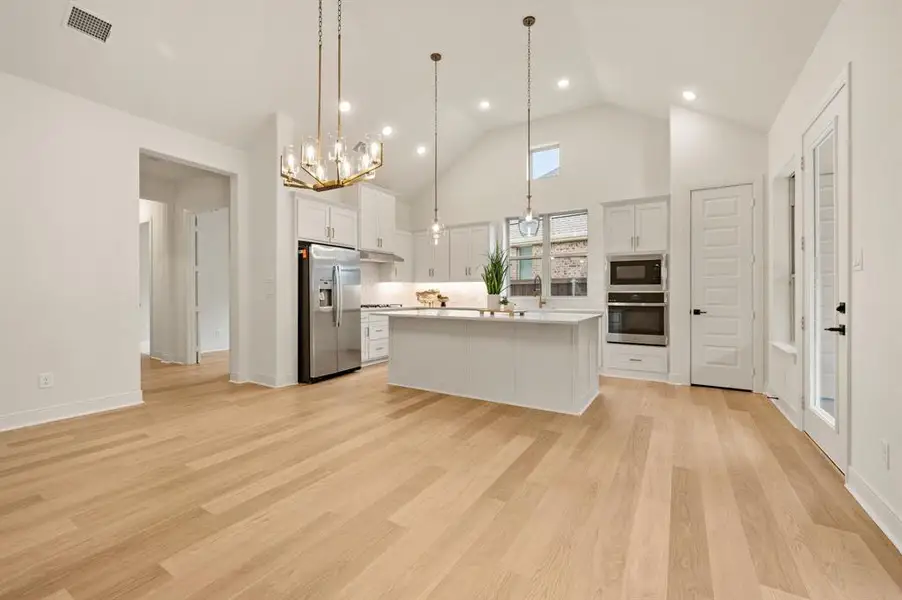 Furnished interior view inside a new home in Elements at Viridian - Garden Series, Arlington (Image 7).