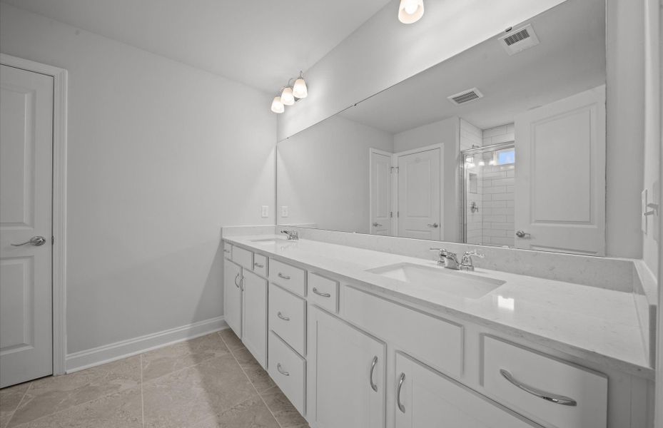 Furnished interior view inside a new home in Sweetwater Hills, Moore (Image 8).