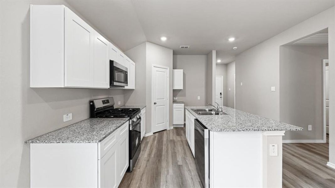 Furnished interior view inside a new home in Hickory Grove, Krum (Image 13).