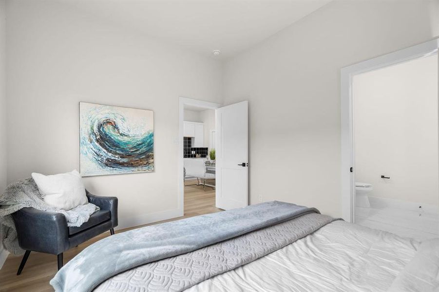 Furnished interior view inside a new home in , Irving (Image 4). Furnished interior view inside a new home in , Irving (Image 4).