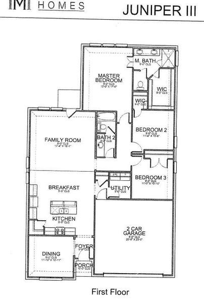 2D floor plan layout of this home in , Anna, TX (Image 3).