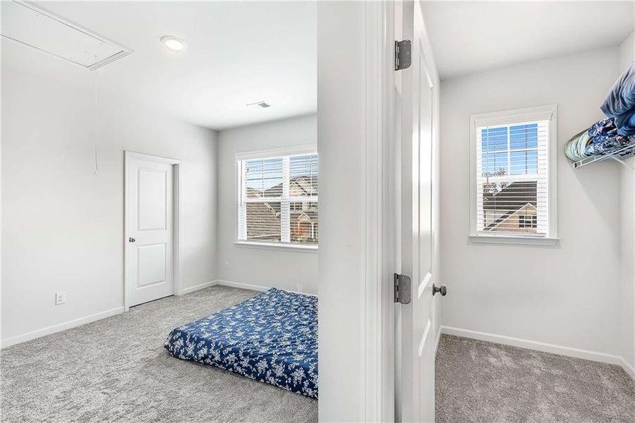 Furnished interior view inside a new home in Carmichael Farms, Canton (Image 18).