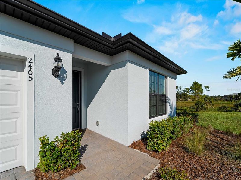 Exterior details and patio area of a home in , North Port (Image 32). Exterior details and patio area of a home in , North Port (Image 32).
