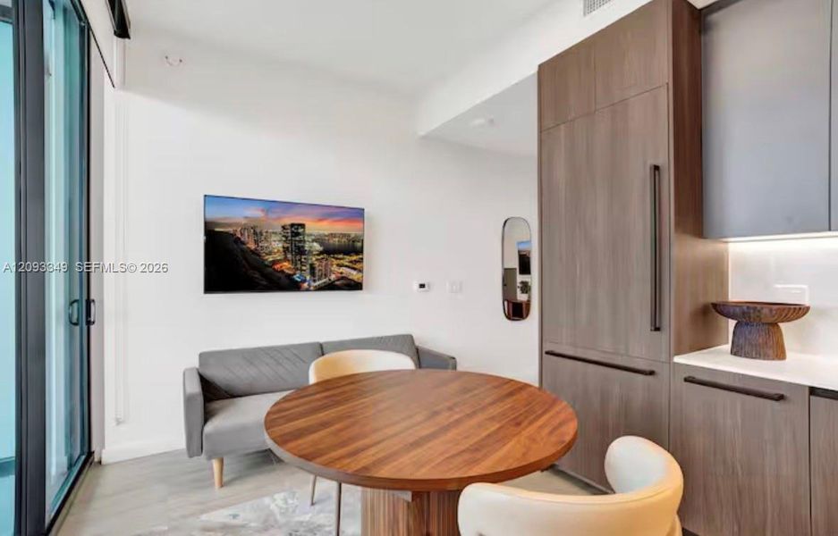 Furnished interior view inside a new home in , Miami Beach (Image 5).