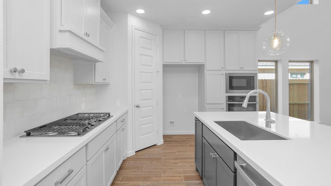 Furnished interior view inside a new home in Candela South 50', Richmond (Image 6). Furnished interior view inside a new home in Candela South 50', Richmond (Image 6).