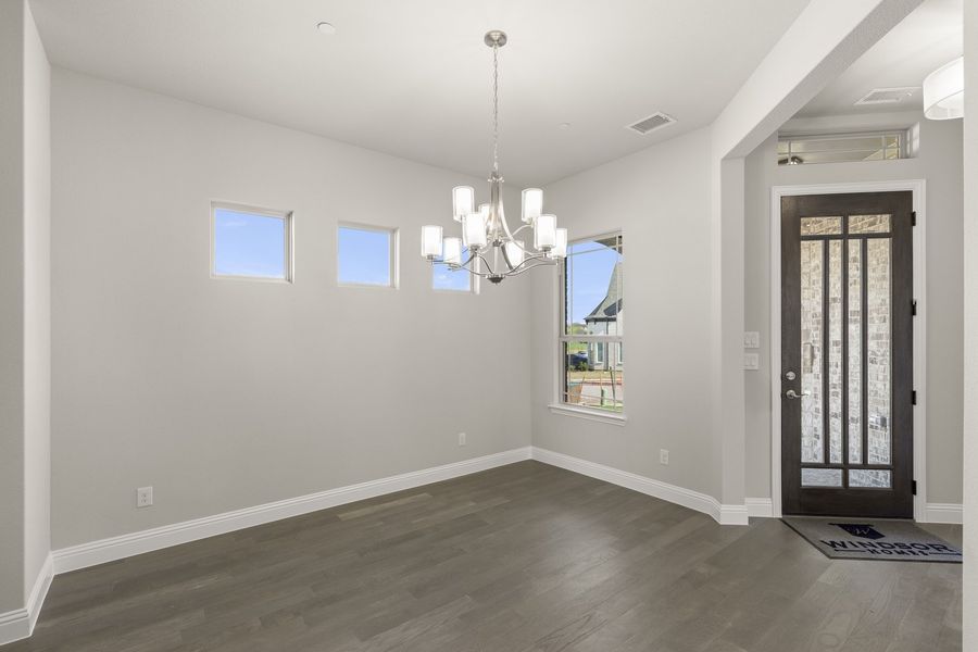 Spacious, unfurnished interior of a new home in Providence Cove, McKinney (Image 18). Spacious, unfurnished interior of a new home in Providence Cove, McKinney (Image 18).