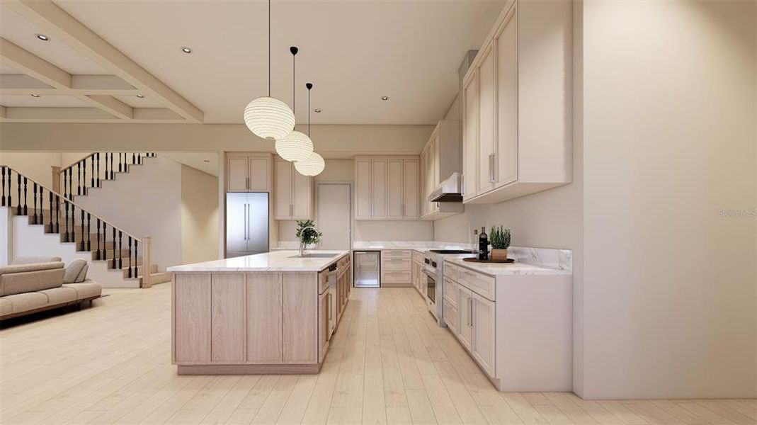 Furnished interior view inside a new home in , Sarasota (Image 5).