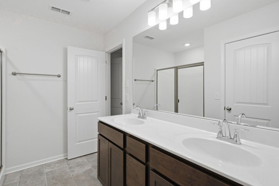 Furnished interior view inside a new home in Salem Landing, Rockvale (Image 11). Furnished interior view inside a new home in Salem Landing, Rockvale (Image 11).