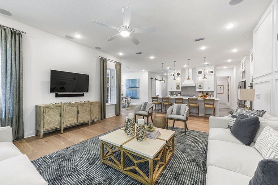 Representative furnished interior of a home built from the Harbor by Mattamy Homes in RiverTown, St. Johns (Image 40).