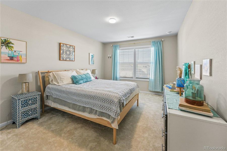 Bedroom 2: Bright secondary bedroom with closet.