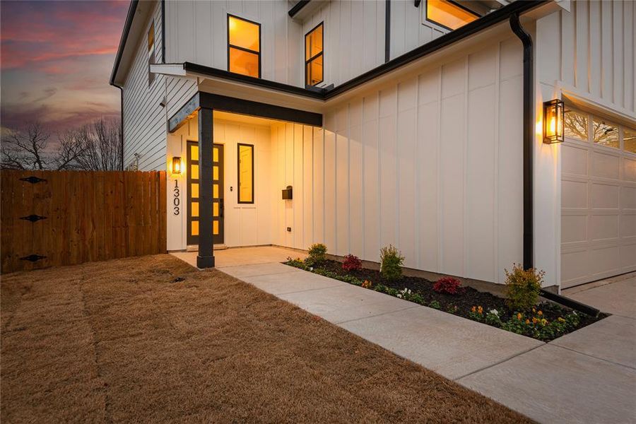 Exterior details and patio area of a home in , McKinney (Image 31).
