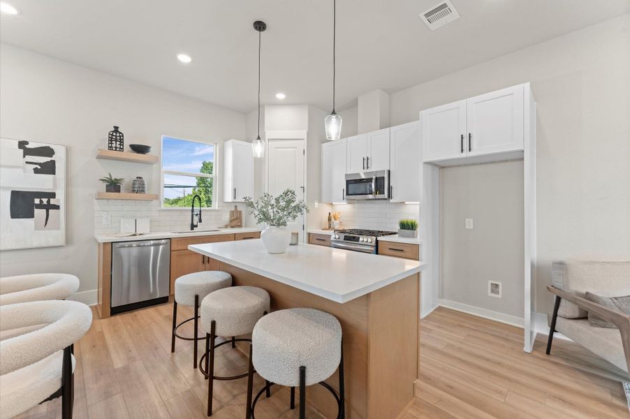 Furnished interior view inside a new home in , Houston (Image 3).