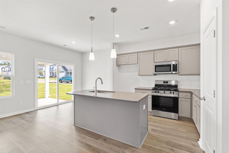 Furnished interior view inside a new home in Mayfair Village, Spartanburg (Image 5).