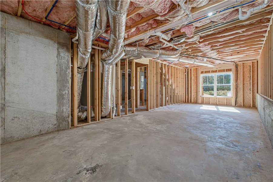 In-progress construction of a new home in , Dahlonega, GA (Image 57).