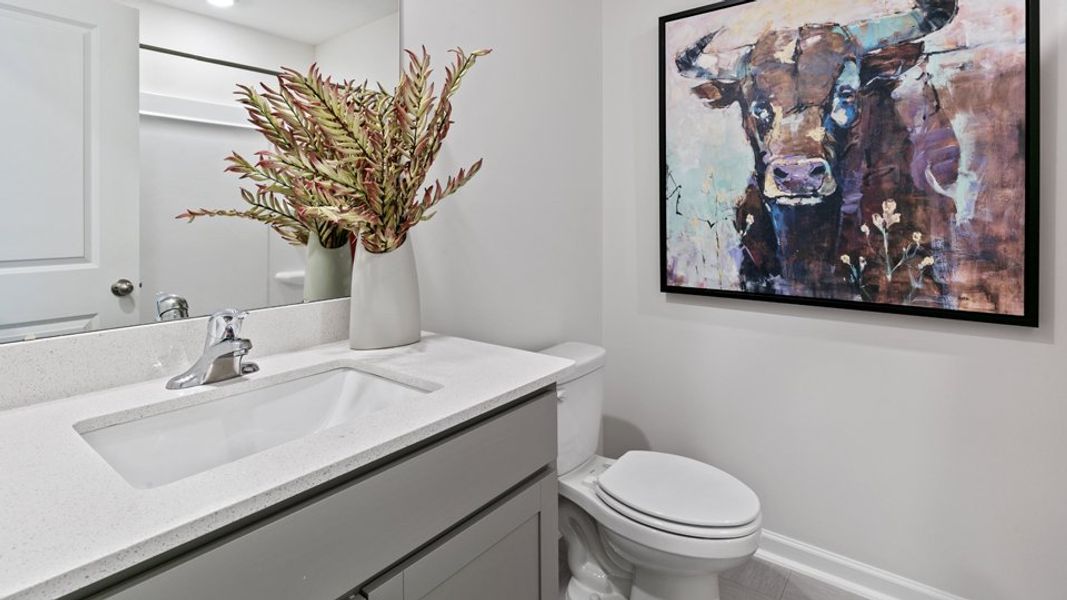 Close-up of interior finishes inside a home in Chapel Townes, Raleigh (Image 21).