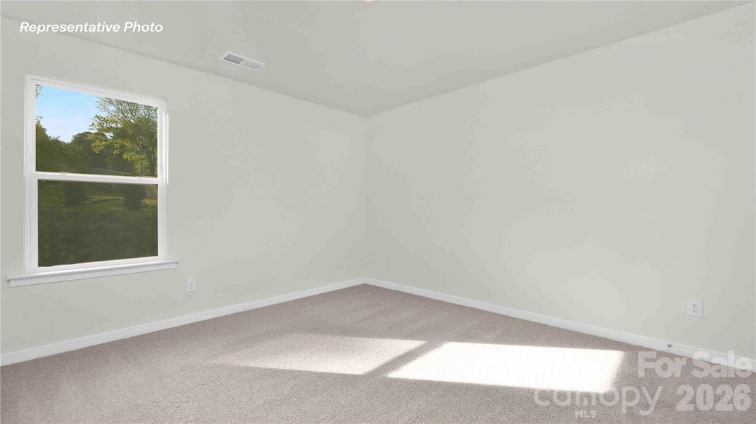 Spacious, unfurnished interior of a new home in Cline Village, Conover (Image 15). Spacious, unfurnished interior of a new home in Cline Village, Conover (Image 15).