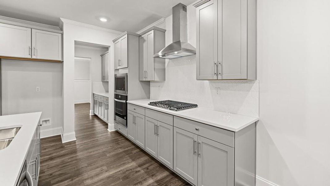 Furnished interior view inside a new home in Butner Estates, South Fulton (Image 4).