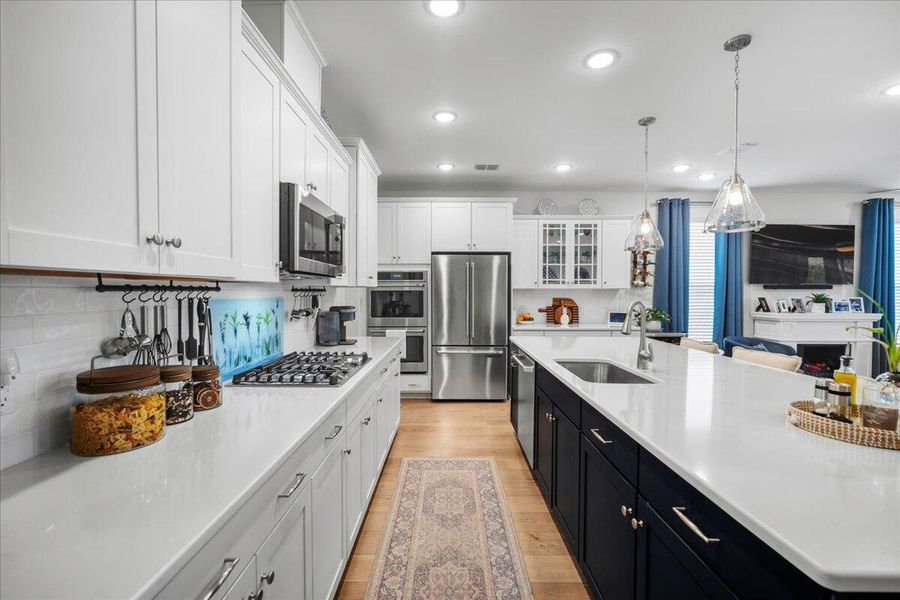 Furnished interior view inside a new home in K. Hovnanian's® Four Seasons at Lakes of Cane Bay, Summerville (Image 10).