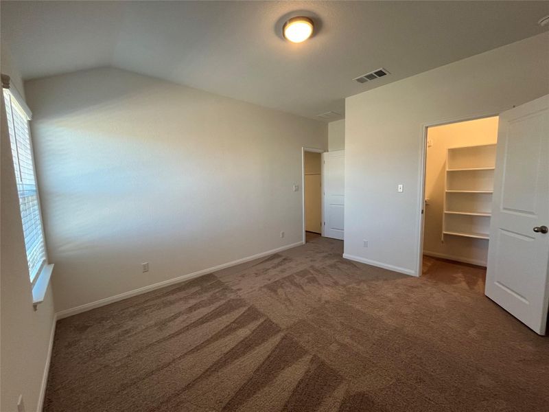 Another view of the upstairs bedroom. 2 bedrooms up and primary down