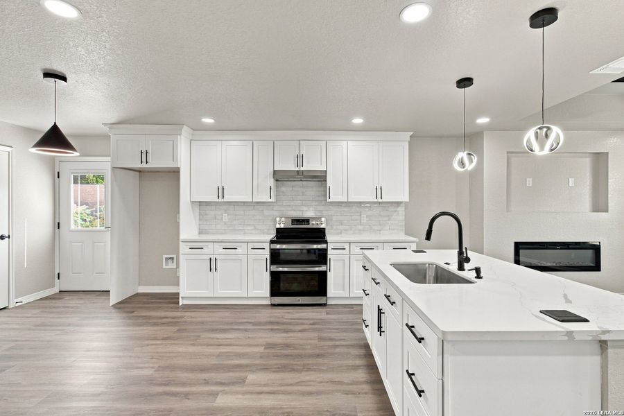 Furnished interior view inside a new home in , San Antonio (Image 6).