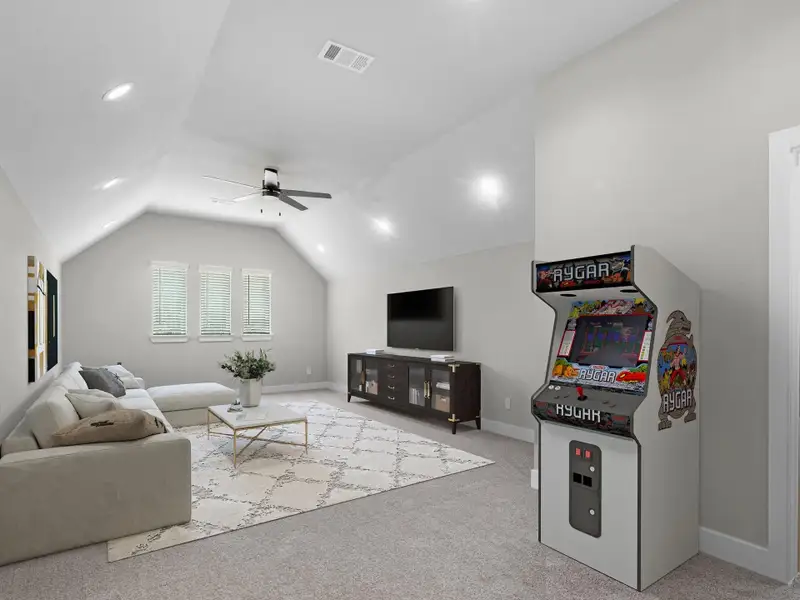 Furnished interior view inside a new home in , Dayton (Image 9).