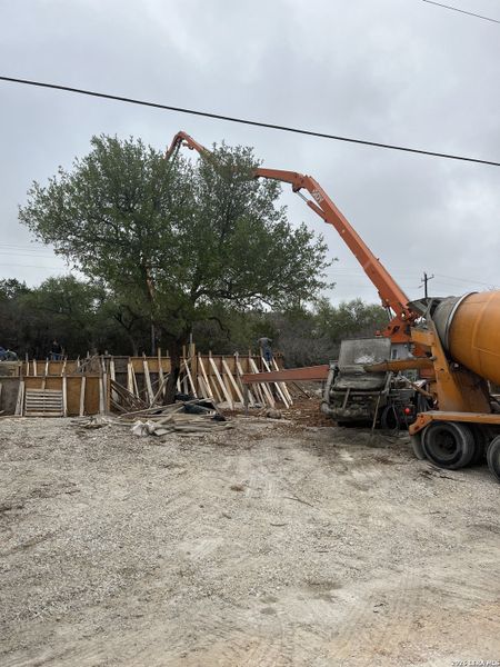 In-progress construction of a new home in , Canyon Lake, TX (Image 8). In-progress construction of a new home in , Canyon Lake, TX (Image 8).