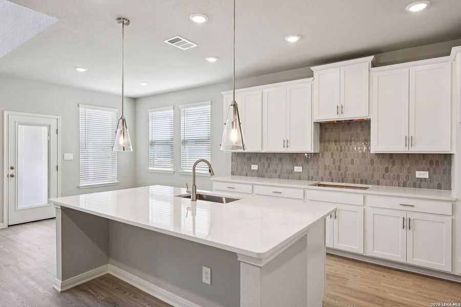 Furnished interior view inside a new home in Fox Falls, Boerne (Image 16).
