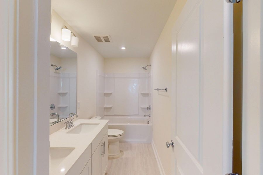 Furnished interior view inside a new home in Watkins Grove, Raleigh (Image 11).