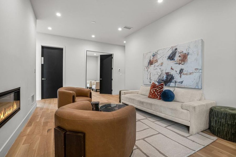 Furnished interior view inside a new home in , Decatur (Image 52).