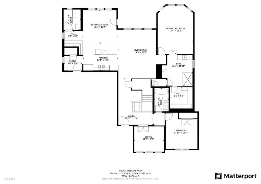 First Floor Diagram