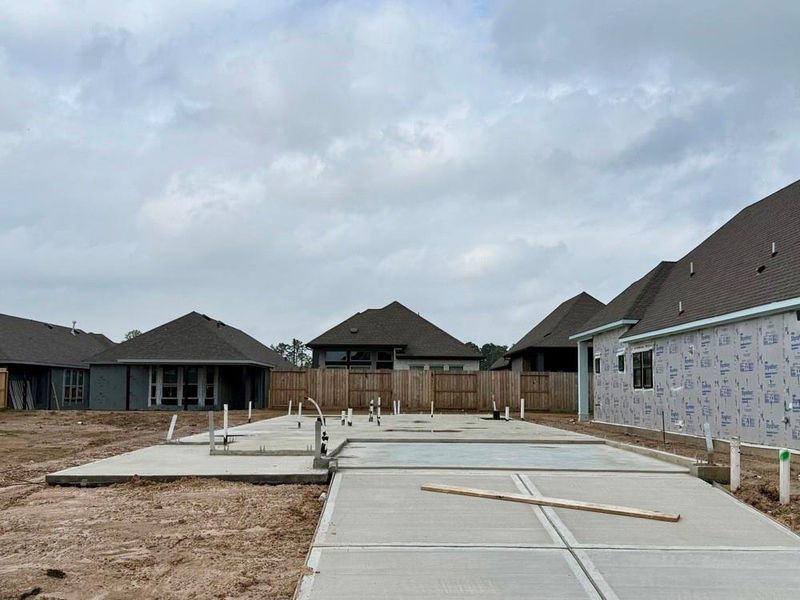 Every foundation at DWH is engineered and it’s inspected three times! We do not do “batch” testing.  Rest easy knowing your foundation comes with a 10 year warranty.