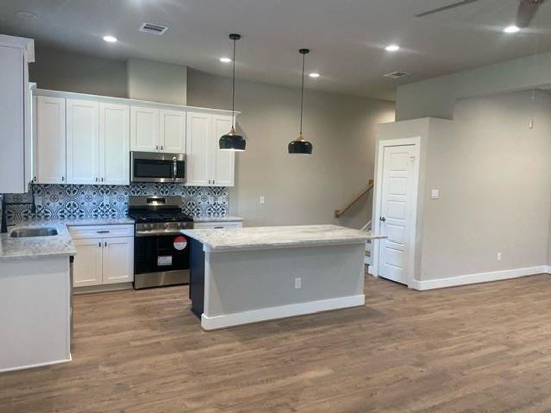 Kitchen Island with storage