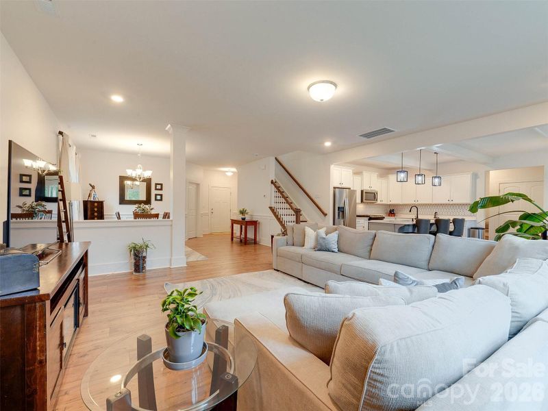 Furnished interior view inside a new home in , York (Image 14).