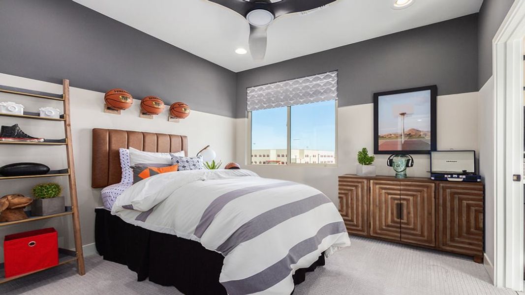 Representative furnished interior of a home built from the Pinnacle by Taylor Morrison in Paradisi Encore Collection, Surprise (Image 26).