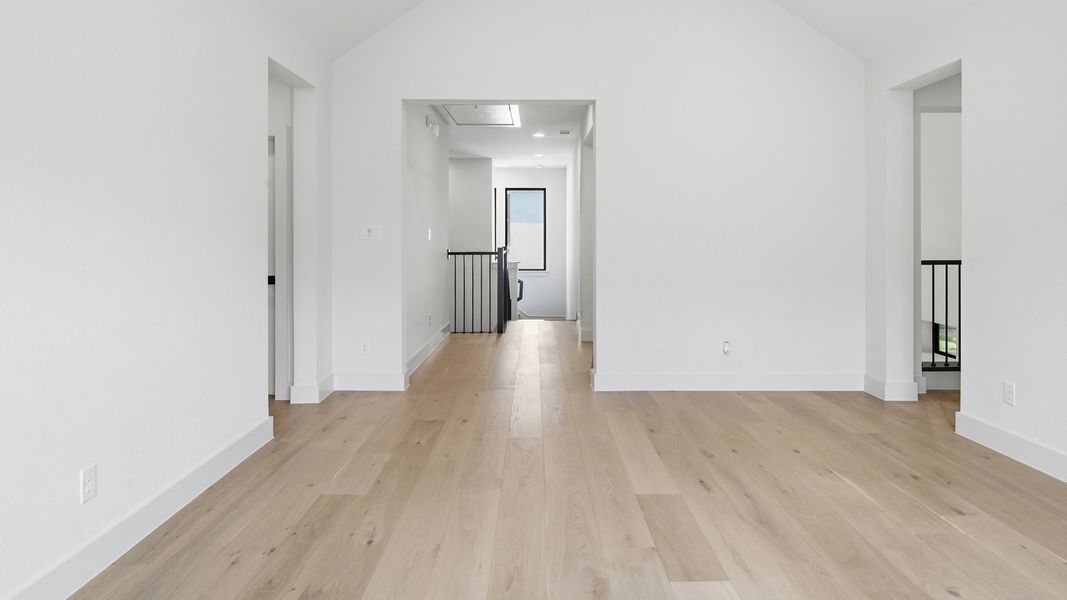 Spacious, unfurnished interior of a new home in Adkins Park, Hurst (Image 21). Spacious, unfurnished interior of a new home in Adkins Park, Hurst (Image 21).