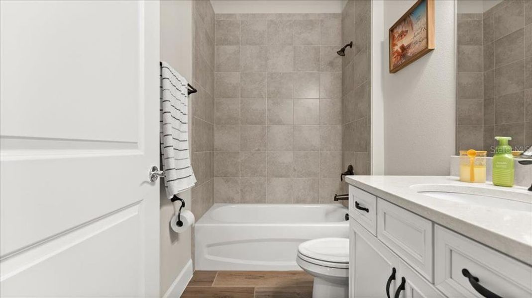 Furnished interior view inside a new home in , Palm Coast (Image 16).