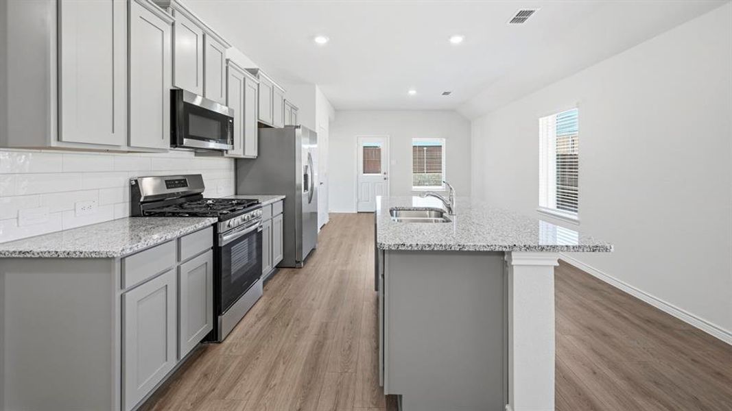 Furnished interior view inside a new home in Winchester Crossing, Princeton (Image 3).