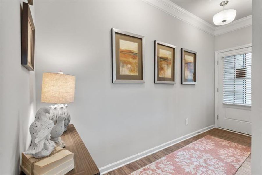 Furnished interior view inside a new home in Franklin Manor, Lawrenceville (Image 10).