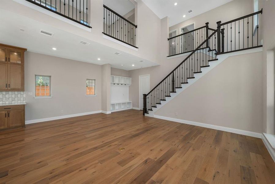 Spacious, unfurnished interior of a new home in Fields Villas - Darling Homes, Frisco (Image 19).