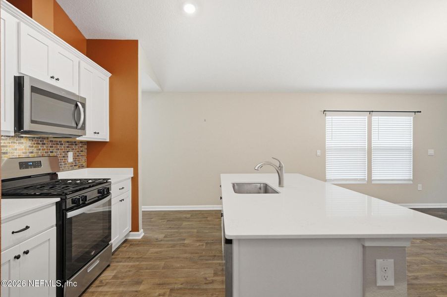 Furnished interior view inside a new home in , Bunnell (Image 8).