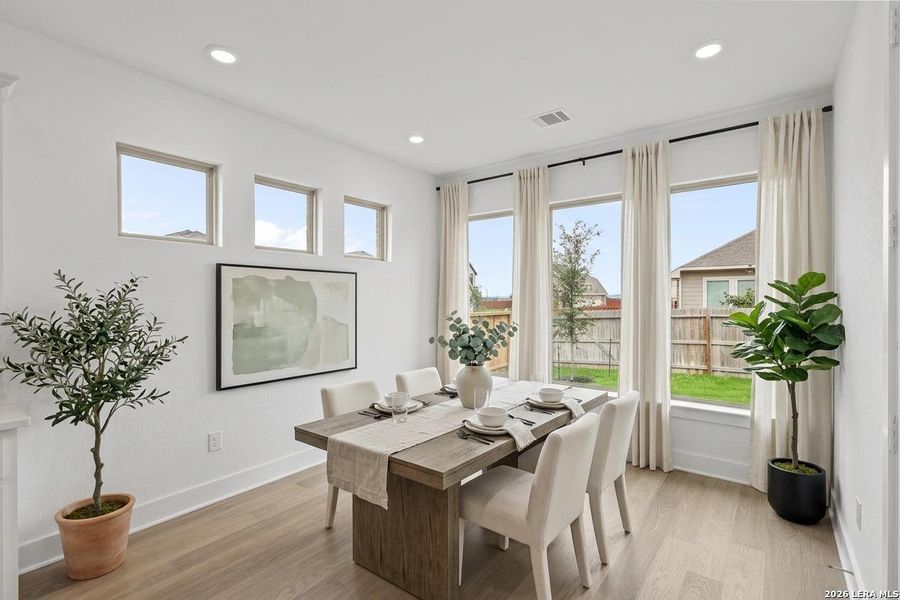 Furnished interior view inside a new home in Megan's Landing, Castroville (Image 10).