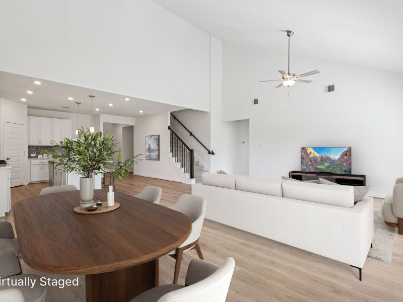 Furnished interior view inside a new home in Kingdom Heights, Rosenberg (Image 13).