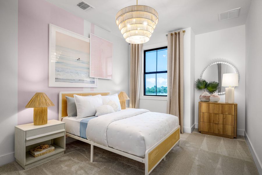 Representative furnished interior of a home built from the Gillett by Pulte Homes in Kuempel Farms, Pflugerville (Image 11).