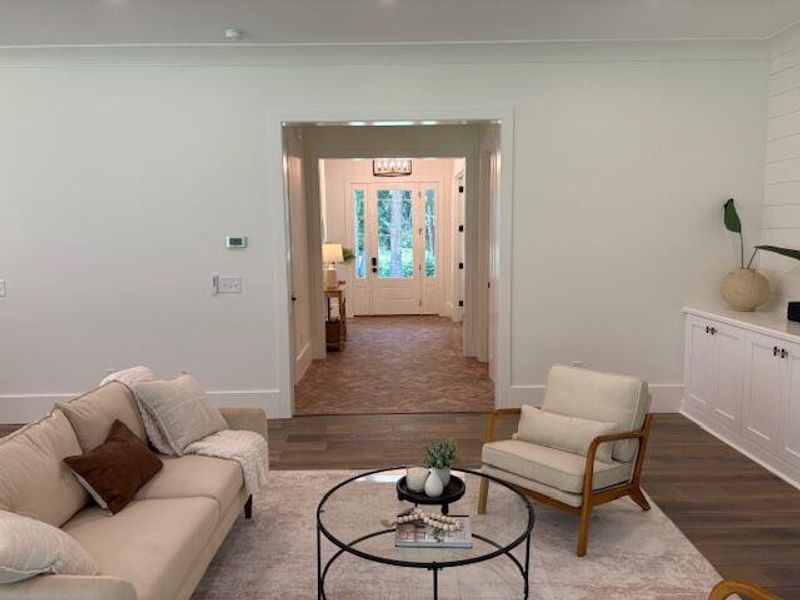 Furnished interior view inside a new home in , Johns Island (Image 5).