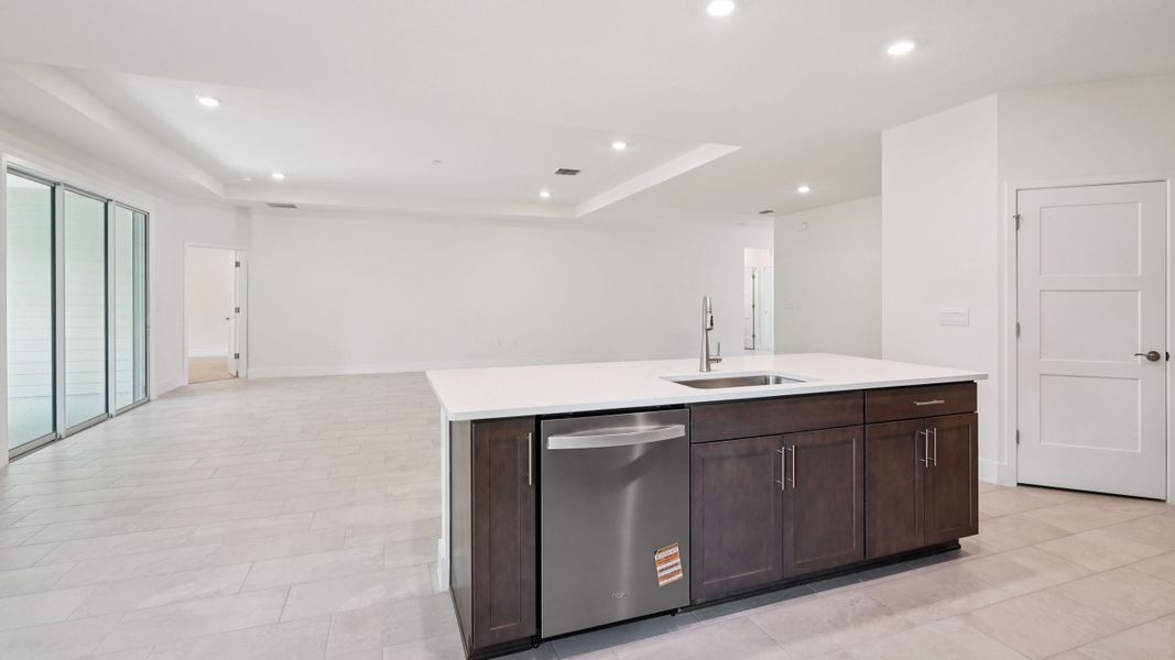 Representative furnished interior of a home built from the Destin by D.R. Horton in Buchanan Trails, Newberry (Image 12).