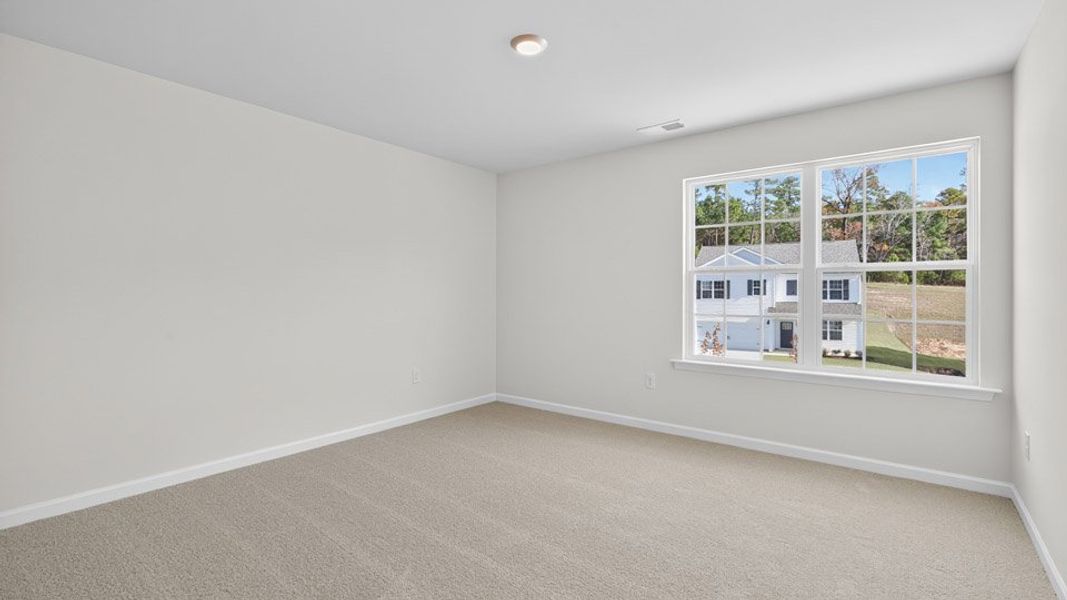 Spacious, unfurnished interior of a new home in Shahbain Reserve, Raeford (Image 16). Spacious, unfurnished interior of a new home in Shahbain Reserve, Raeford (Image 16).