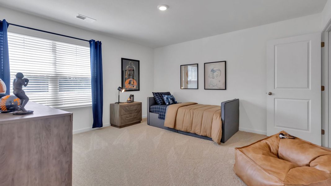 Furnished interior view inside a new home in The Hideaway at Fox Meadows, Bluff City (Image 25). Furnished interior view inside a new home in The Hideaway at Fox Meadows, Bluff City (Image 25).