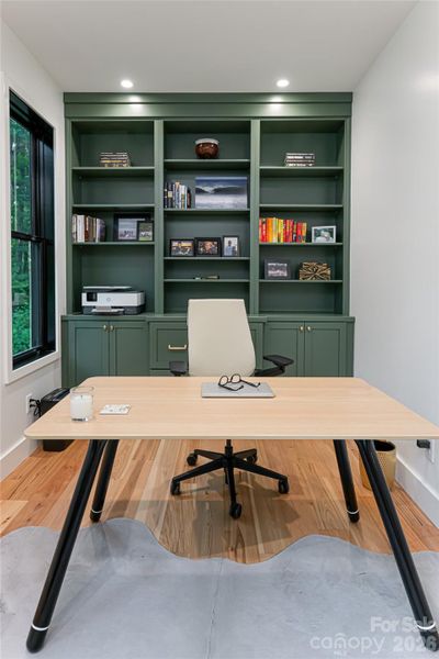 Furnished interior view inside a new home in , Weaverville (Image 17).